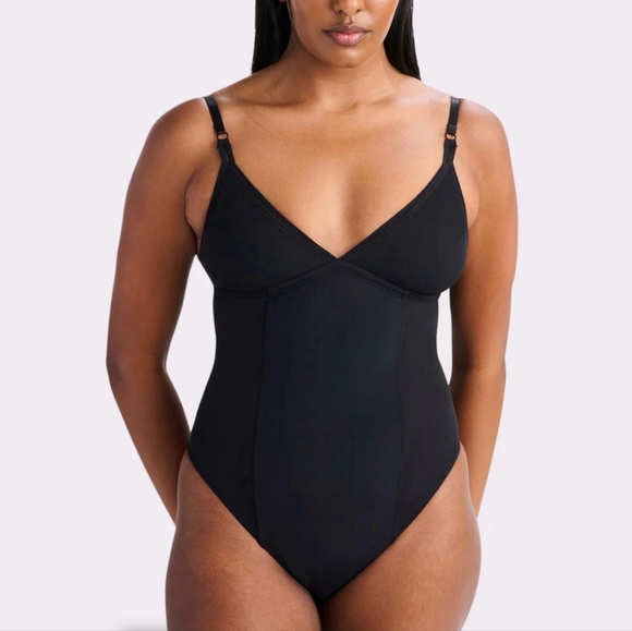Parade Other - NWT Parade Black Mixed Mesh Bodysuit Size Medium